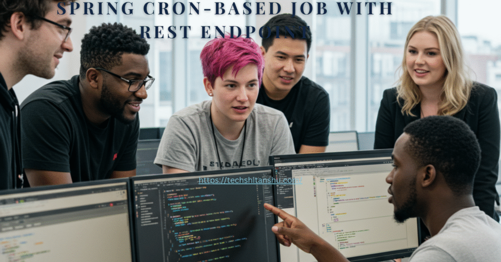 Spring Cron-Based Job with REST Endpoint