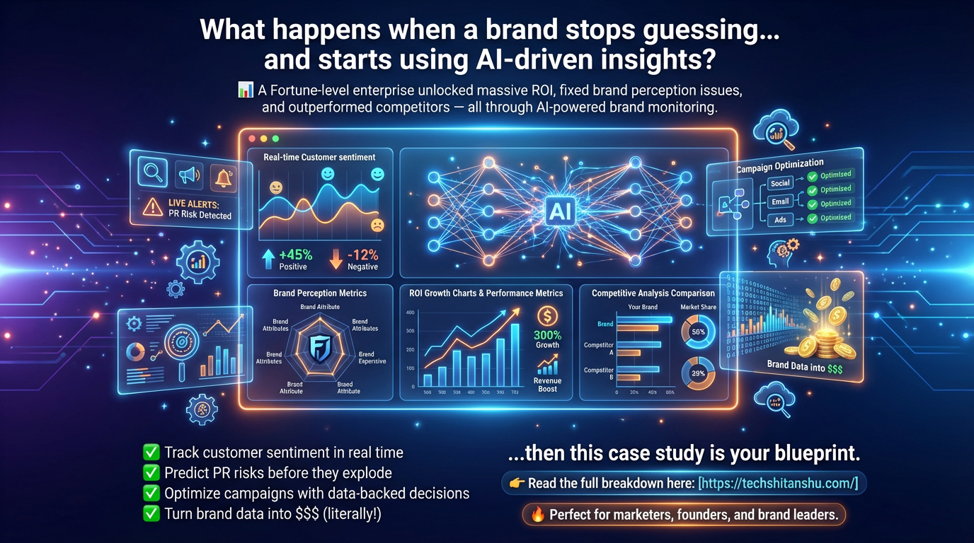 AI brand management case study enterprise roi